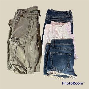 Pants and Shorts Lot of 4, Small